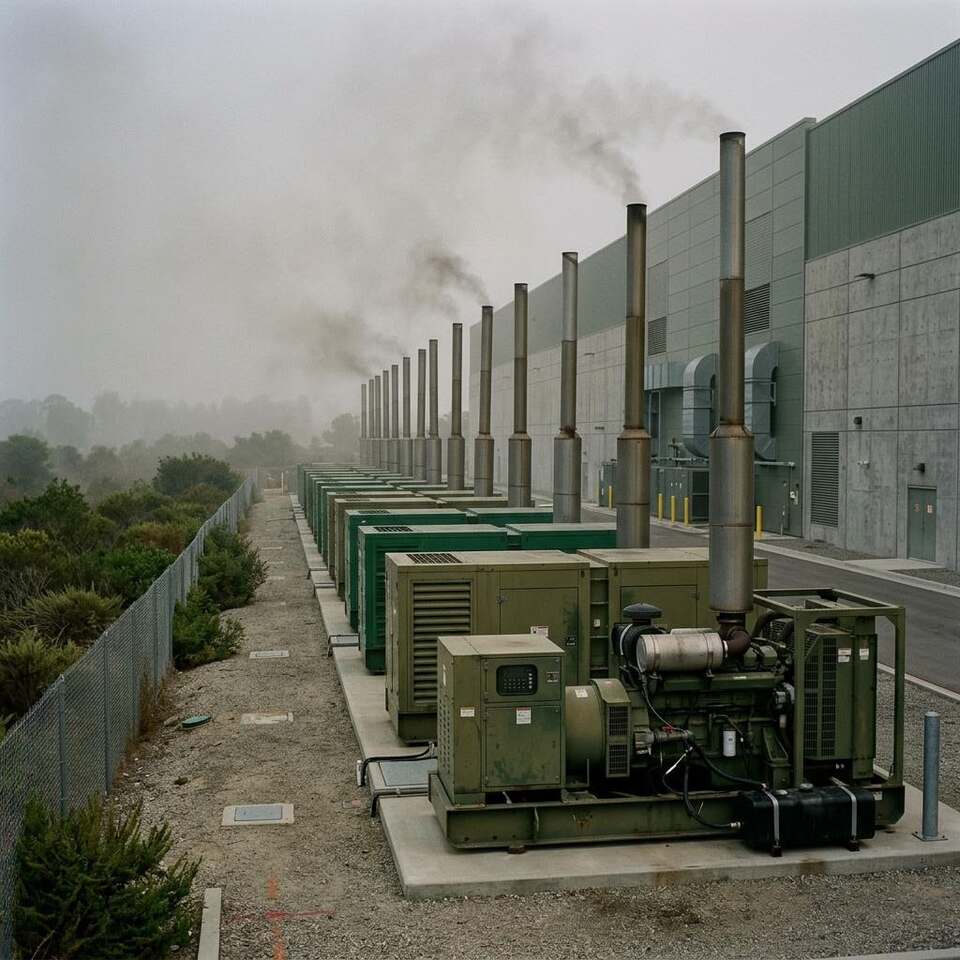 Air and emissions near a home