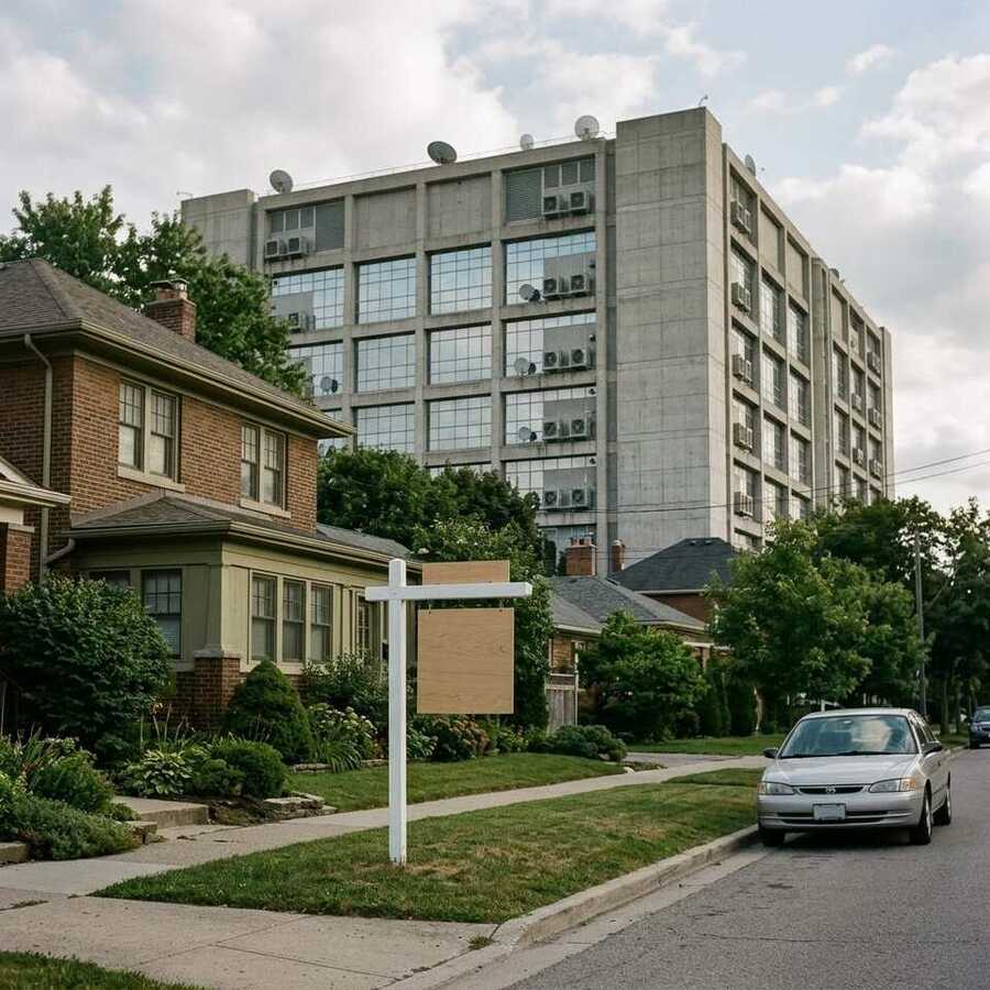 Property value near a home