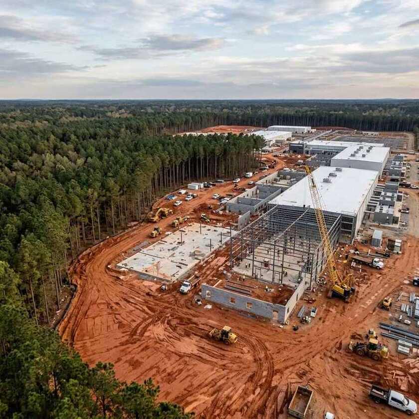 Georgia neighborhood near a data center